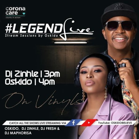 Dj Zinhle - Legend Live Mix (Presents by Oskido) mp3 download