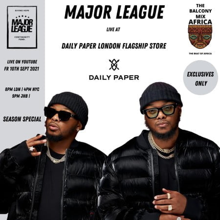 Major League Djz – Amapiano Balcony Mix Africa Live In London (S3 EP8) mp3 download free lyrics
