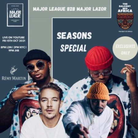 Major League – Amapiano Balcony Mix Live with Major Lazer (S3 EP9) mp3 download 2021 free